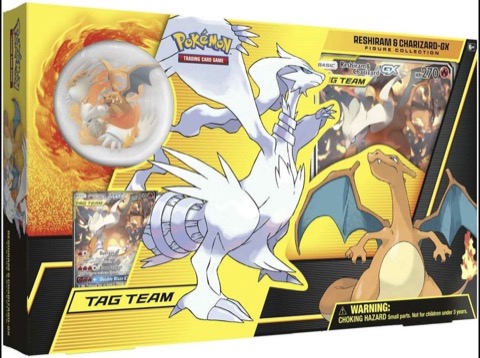 Reshiram & Charizard-GX Figure Collection