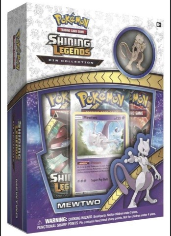 Shining Legends Pin Collection—Mewtwo