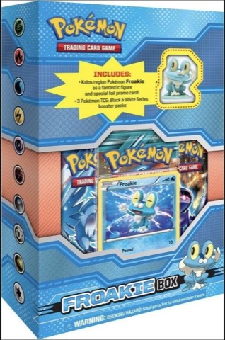 Chespin—Fennekin—Froakie Figure Boxes