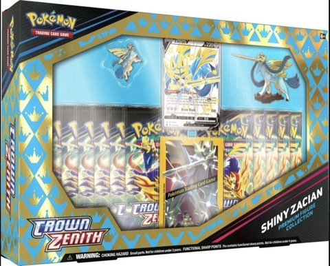 Crown Zenith Premium Figure Collection—Shiny Zacian