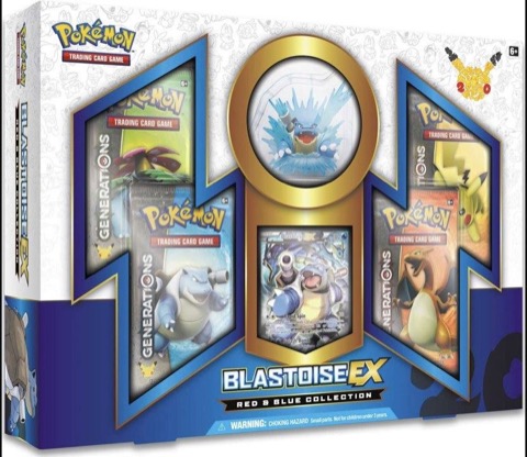 Blastoise-EX Red & Blue Collection