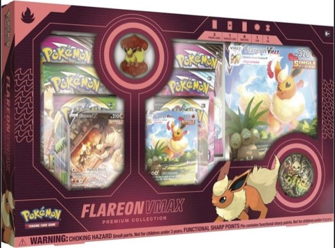 North American Flareon VMAX Premium Collection