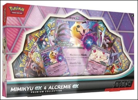 Mimikyu ex & Alcremie ex Premium Collection