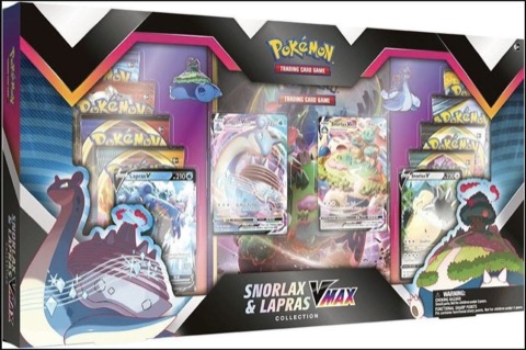 Snorlax & Lapras VMAX Premium Collection