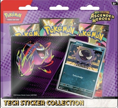 Ascended Heroes Tech Sticker Collections