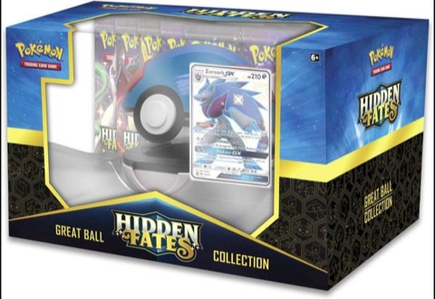 Hidden Fates Great Ball Collection—Shiny Zoroark-GX
