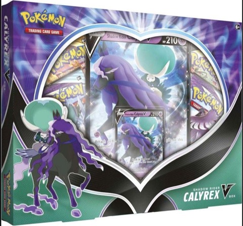 Shadow Rider Calyrex V Box