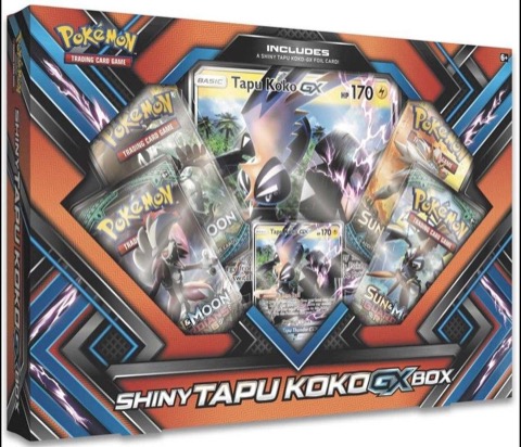 Shiny Tapu Koko-GX Box