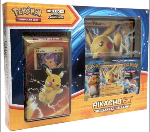 Pikachu-EX Challenge Box