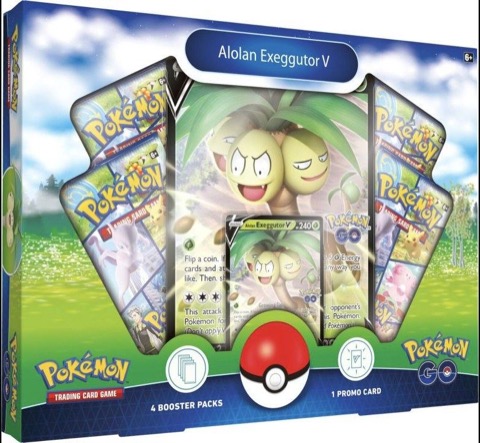 Pokémon GO Collection—Alolan Exeggutor V