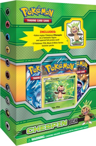Chespin—Fennekin—Froakie Figure Boxes