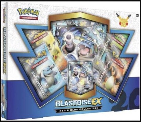 Blastoise-EX Red & Blue Collection