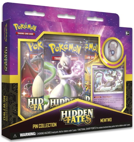 Hidden Fates Pin Collection—Mewtwo