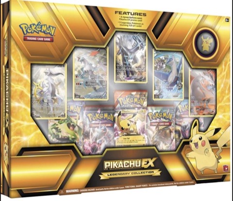 Pikachu-EX Legendary Collection