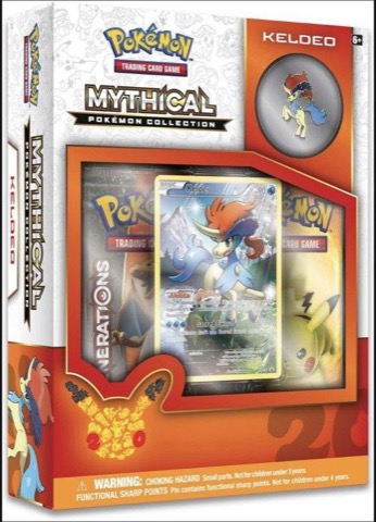 Mythical Pokémon Collection—Keldeo