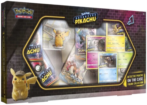 Detective Pikachu On the Case Figure Collection