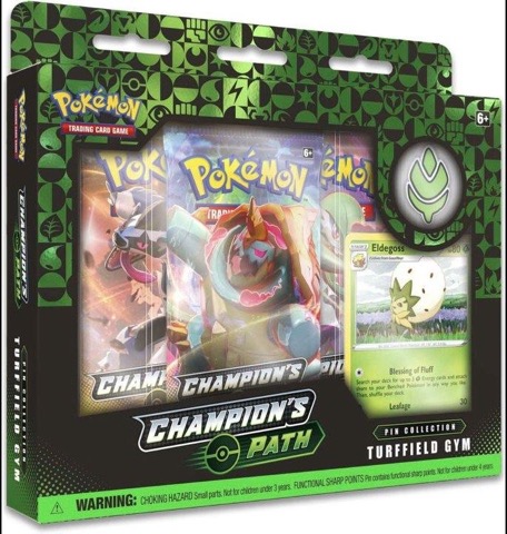 Champion's Path Pin Collection—Turffield Gym