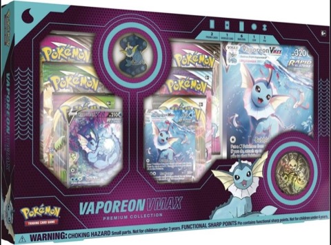 North American Vaporeon VMAX Premium Collection