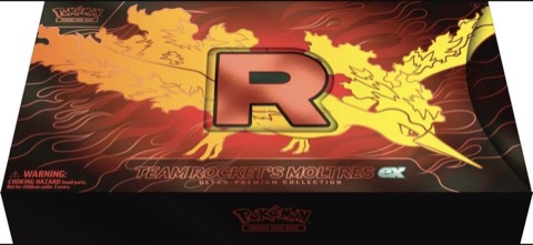Team Rocket's Moltres ex Ultra-Premium Collection