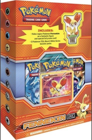 Chespin—Fennekin—Froakie Figure Boxes