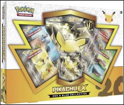 Pikachu-EX Red & Blue Collection · European