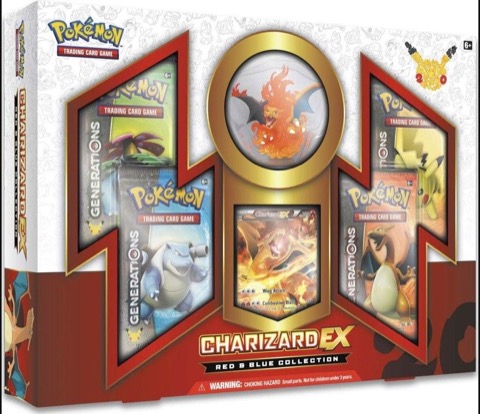 Charizard-EX Red & Blue Collection · North American