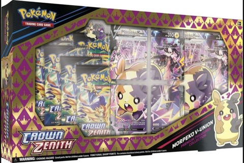 Crown Zenith Premium Treasures Collection—Morpeko V-UNION