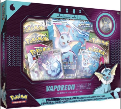 Vaporeon VMAX Premium Collection