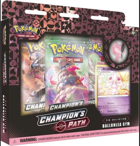 Champion's Path Pin Collection—Ballonlea Gym