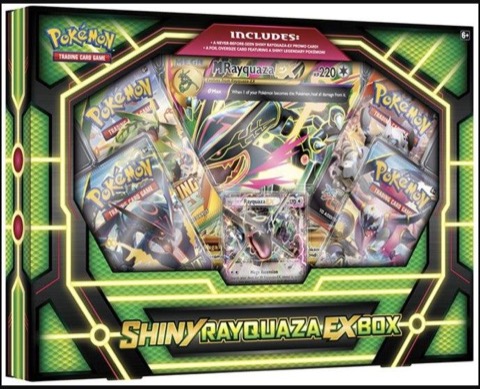 Shiny Rayquaza-EX Box