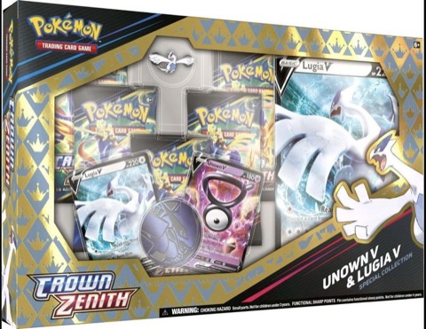 Crown Zenith Special Collection—Unown V & Lugia V