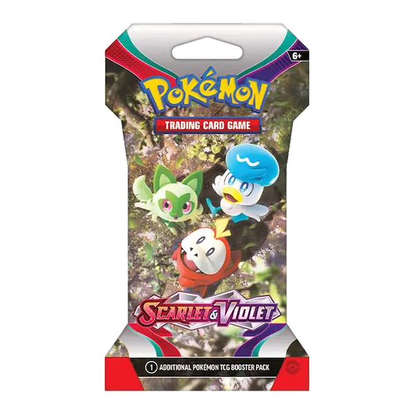 Scarlet & Violet Tersegel sleeved Booster — Referensi: edisi bahasa Inggris