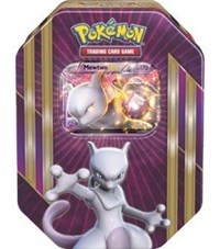 Mewtwo-EX 8-Sided Tin — Triple Power