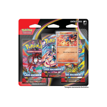Three-Pack Blister Pokémon ME04 Chaos Rising