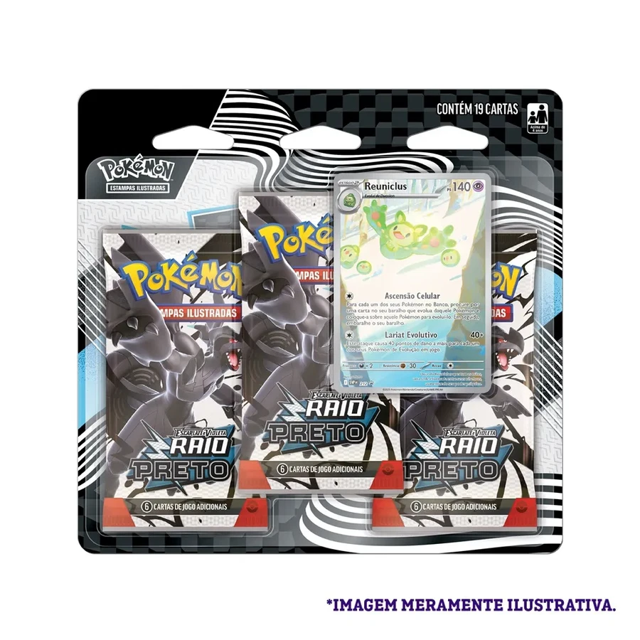 Black Bolt 3 Pack 吸塑包装 — 人造细胞卵