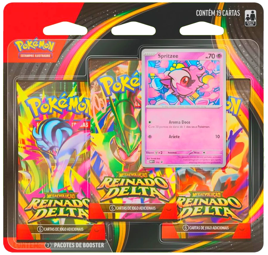 Delta Reign 3 Pack 吸塑包装 — 粉香香
