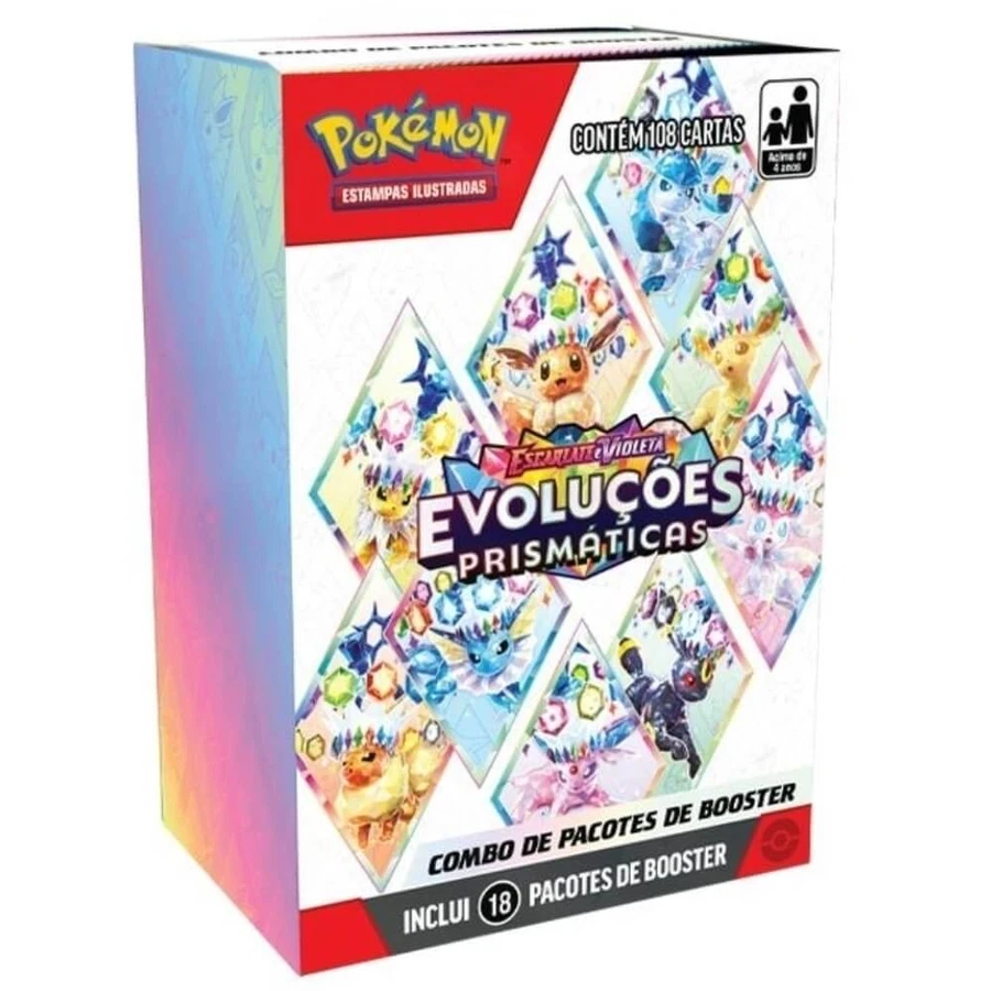 Prismatic Evolutions 18 Pack Booster Combo