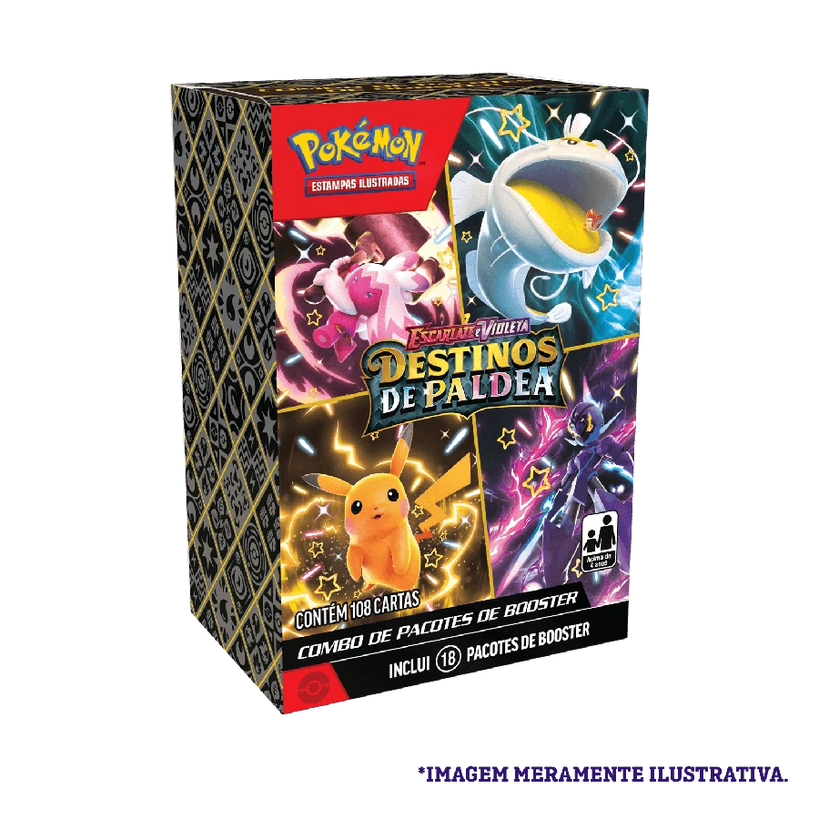 Paldean Fates 18 Pack Booster Combo