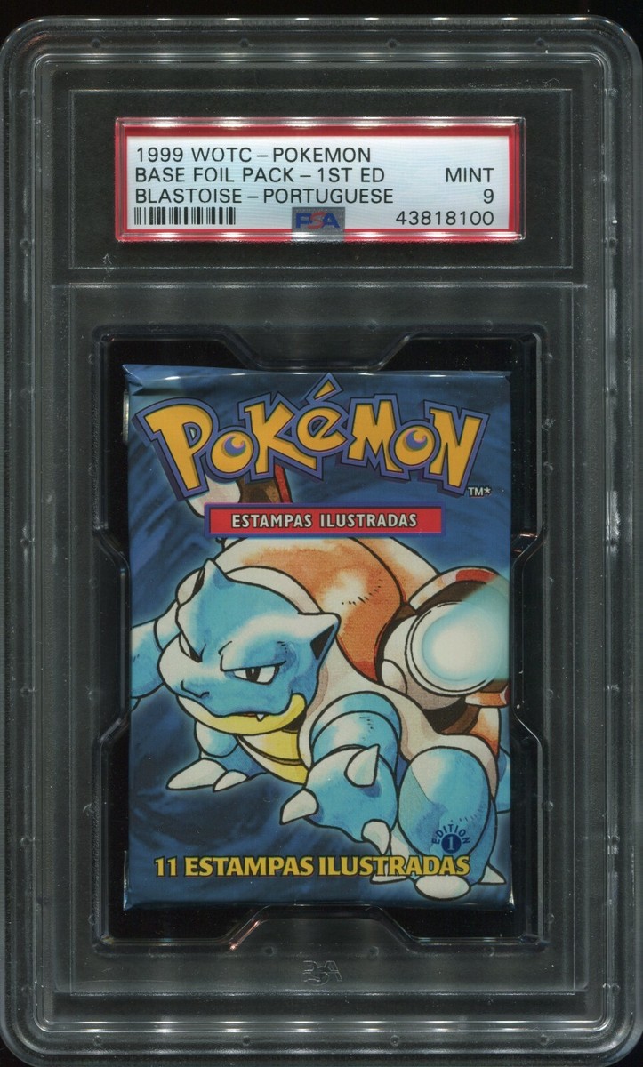 Base Set Primera edición Sobre de refuerzo — Blastoise