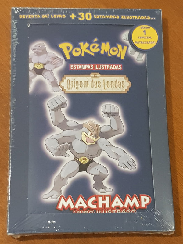 EX Legend Maker Machamp Illustrated Booklet