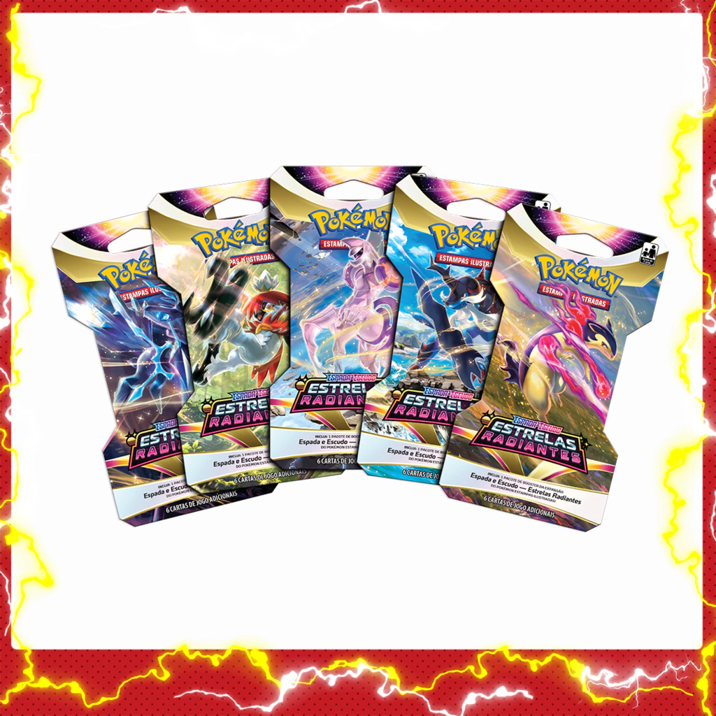 Astral Radiance Sleeved بوسٹر — Assorted Artwork — برازیل — Assorted packaging designs shown; price is for one six-card sleeved بوسٹر.