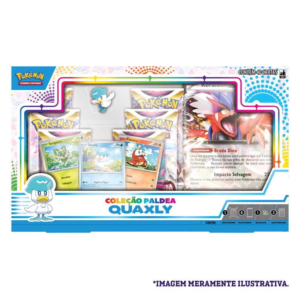 Paldea Koleksi — Quaxly & Koraidon ex