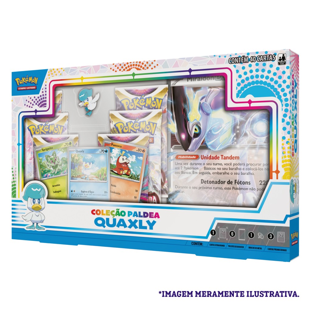 Paldea Koleksi — Quaxly & Miraidon ex