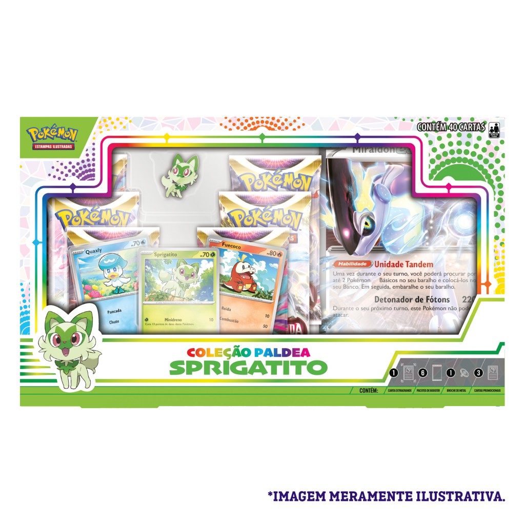Paldea Koleksi — Sprigatito & Miraidon ex