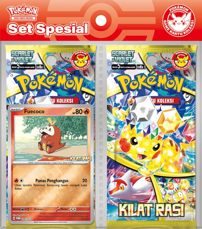 Stellar Lightning Two-Pack বিশেষ সেট — Fuecoco (Indomaret)