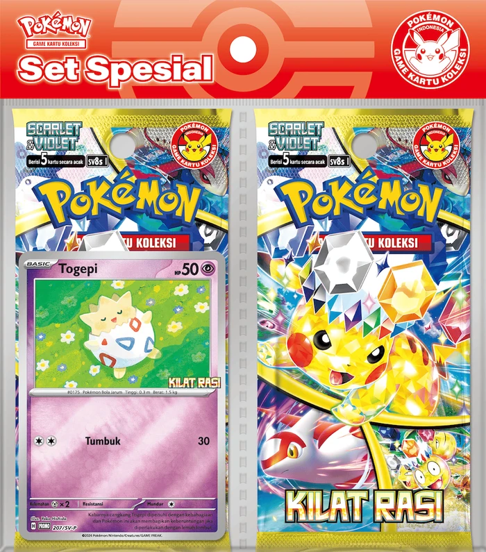 Stellar Lightning Two-Pack বিশেষ সেট — Togepi (Indomaret)