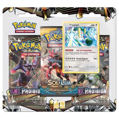 Forbidden Light Three-Pack Blister — Regigigas