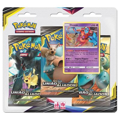 Team Up Three-Pack Blister — Deoxys