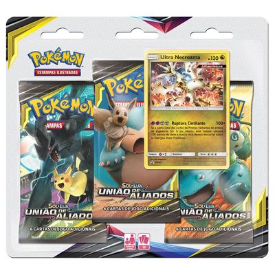 Team Up Three-Pack Blister — Ultra Necrozma