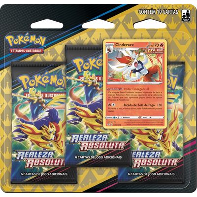Crown Zenith Three-Pack Blister — Cinderace
